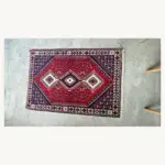 قالیچه یلمه شیراز دستباف تمام پشم